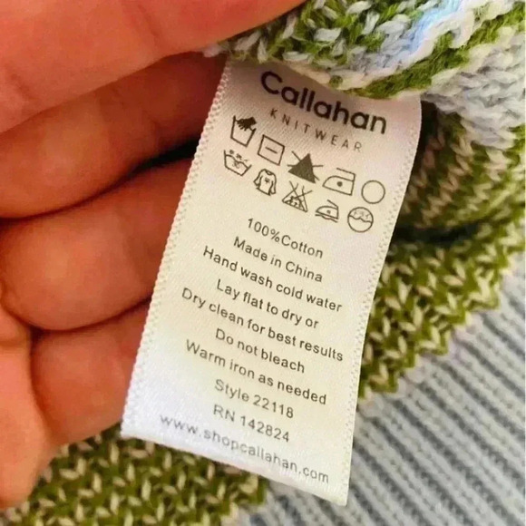 Callahan Meg Flower Power Cami Size Medium Baby Blue Floral EUC $172 - Picture 8 of 12